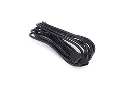 4 Pack Black 3M 9.84ft RGB LED Strip Connector Extension Cable – 4 Pin Connec…