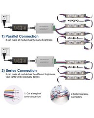 LED Storefront Lights for Business Waterproof Decorative Light for Advertisin…