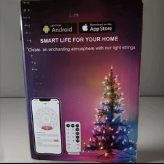 Christmas String Lights Outdoor 131Ft/40M 1680 LED 8 Modes App & Remote Control