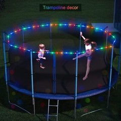 Solar Rope Lights Outdoor Waterproof LED PVC Tube Fairy String Light Garden xmas