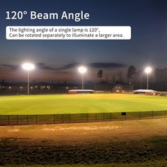 LED Flood Lights Outdoor, 800W(4750W Equivalent) 80000LM 6000K All Aluminum Shel