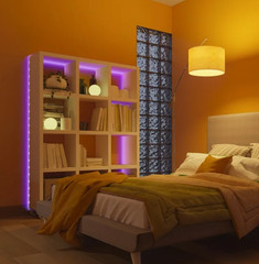 5V USB 10-25FT Lights Strip for Bedroom, Desk, Indoor Room with 24Key Remote