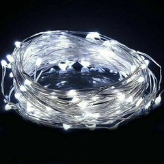20/50/100 Battery Operated Copper Wire LED Fairy String Lights Christmas Wedding