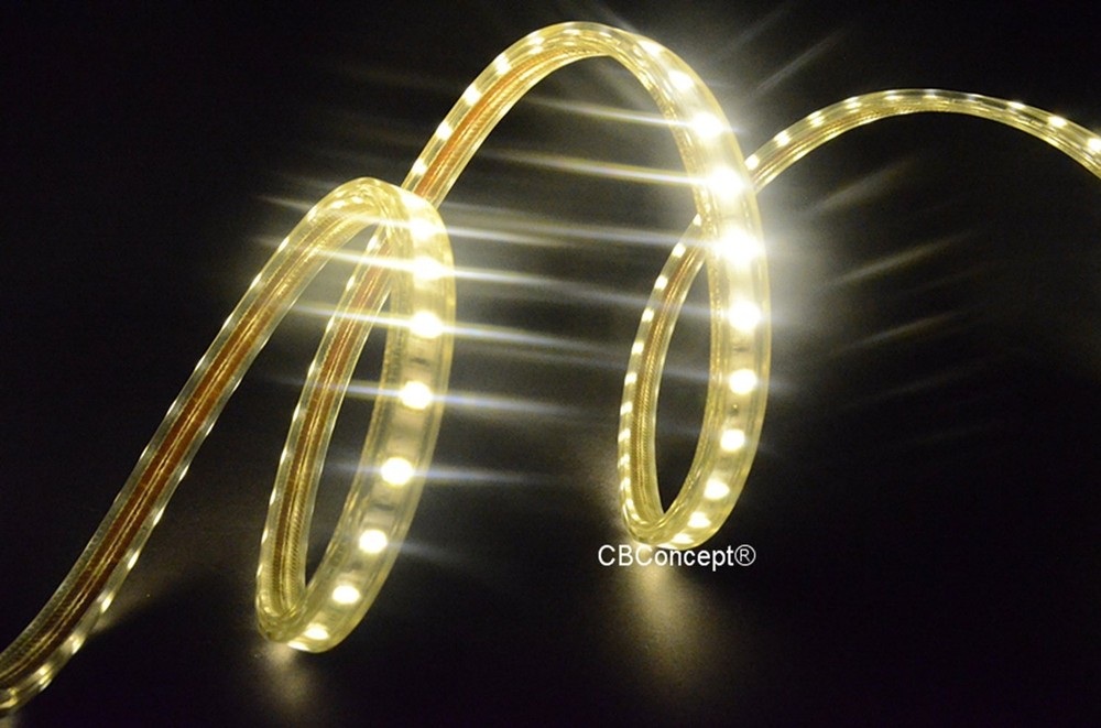 UL Listed,6.6 Feet,Warm White 3000K,Super Bright 1800 Lumen 120V Flat LED Strip