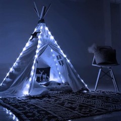 Solar Rope Lights Outdoor Waterproof LED PVC Tube Fairy String Light Garden xmas