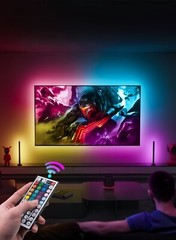 16.4FT RGB Led Strip Lights Waterproof Flexible with 44 Keys Remote 12V US Power