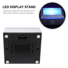 Colorful Led Light Base Display Stand With Usb For 3D Crystal And Glass Art