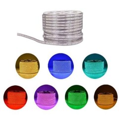 AC 110V 220V RGB 5050 LED Strip Light Flexible Waterproof LED Rope Light 10M 15M