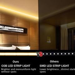 3mm 5V COB LED Strip Light Flexible 400Led/m High Density USB COB Led Tape Light