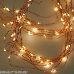 10m 32Ft 100LEDs Copper Wire LED Starry Lights Strings Fairy Lamp +Power Adapter