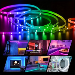 USB LED Strip Light APP Control IR Bluetooth Tape RGB IR Bedroom Living Room Sel