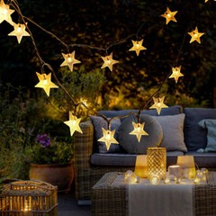 50/100 LED Solar String Lights Outdoor Star Fairy Light Patio Garden Party Decor