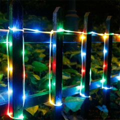 Solar Rope Lights LED PVC Tube Fairy String Lights For Garden Outdoor Waterproof