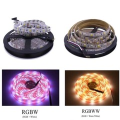 5-20M 5050 RGBW LED strip strip with 2.4G B4 Wall Mount Led Panel Remote +Power