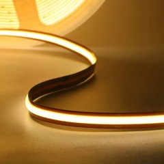 16FT COB Free Cut LED Strip Light 528leds/m 8mm 12V 24V Flexible Tape DIY Design
