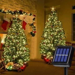 100-300 LED Solar Fairy String Light Copper Wire Outdoor Waterproof Garden Decor