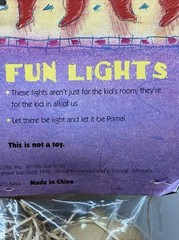 Fun Lights String Light Set Hamburgers And Fries Primal Lite Set 10 Blow Mold