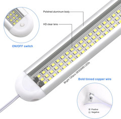 12V LED Interior Light Bar | 120LEDs 1800LM 8W DC 12 Volt led Strip Lights with
