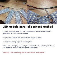 Red 10ft-200ft 5050 SMD LED Module Light For Storefront Window Letter Sign Lamp