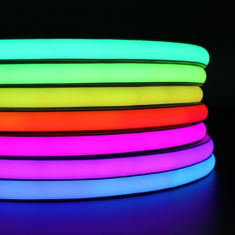 12V 24V Waterproof IP68 COB WS2811 720leds/m RGB LED Strip Light Outdoor Decor