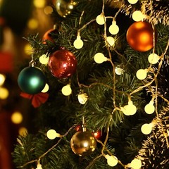 100 LEDs Battery Operated String Lights Globe Fairy Lights Tent Camping Garden