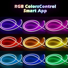 NEW 5M/10M/20M LED Neon RGB strip stripe flex tube strip light outdoor lighting