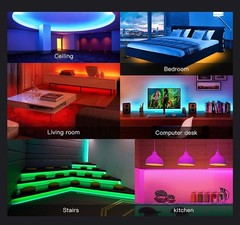 5-20M WW/NW/CW/RGBCCT/RGBW/RGBWW 840LEDs/m Cob Led Strip Light Flexible Dimmable