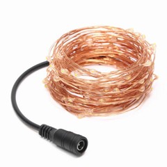 LED String Light DC12V 50M 30M 20M 10M 5M Copper Wire Fairy Holiday sets