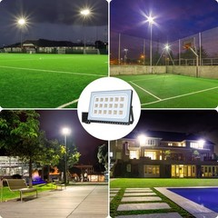 Viugreum 100W LED Flood Lights Outdoor, Waterproof IP65 Work Lights, 110V 100…