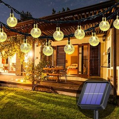 50LED Solar String Lights Patio Party Yard Garden Wedding Waterproof Outdoor