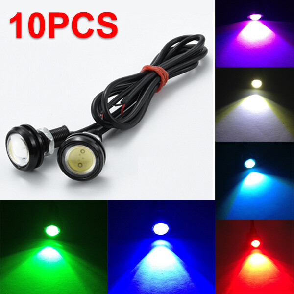 10 x 18mm 9W LED Eagle Eye Car Fog Light Daytime Running DRL Reverse Backup Lamp