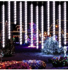360 LED 16.9 Inch 10 Tubes Meteor Shower Lights Waterproof Falling Rain Drop