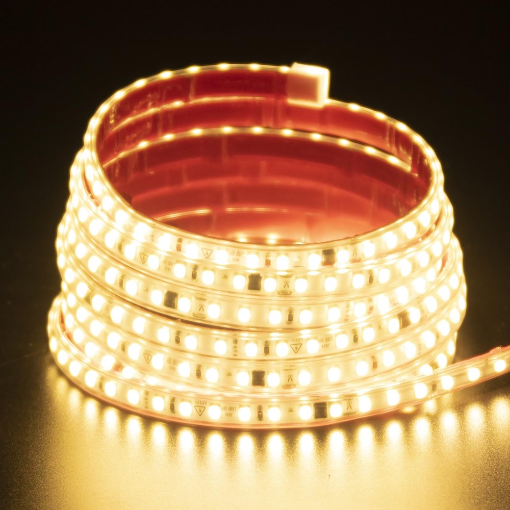 pcningled LED Strip Lights 32.8 Feet Cuttable Rope Lights 110V