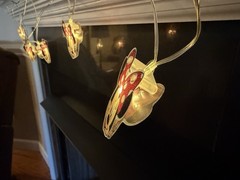 Disney Minnie Mouse LED String Lights Battery Operated NIP