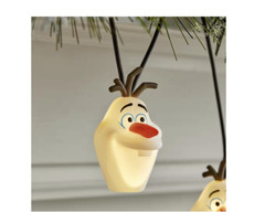 7 ft. Musical Olaf Face Battery-Operated Lights (1-set)