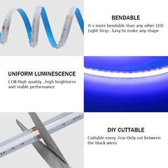 WW/NW/CW/RGBCCT/RGBW/RGBWW 840LEDs/m Cob Led Strip Light Flexible Dimmable 5-20M