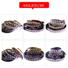 WS2813 RGB LED Strip Double Signal DC5V 30/60/144LEDs/m Individual Addressable