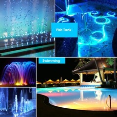 LED Strip Light 12V IP68 Waterproof SMD 2835 For Outdoor Swimming Pool Lighting