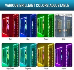 5050 5054 SMD 3/6 LED Module Light For Store Front Window Sign Lamp+Remote+Power