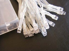 2x 5m/40 LED String Fairy Lights Battery Operated Wedding Anniversary Decoration