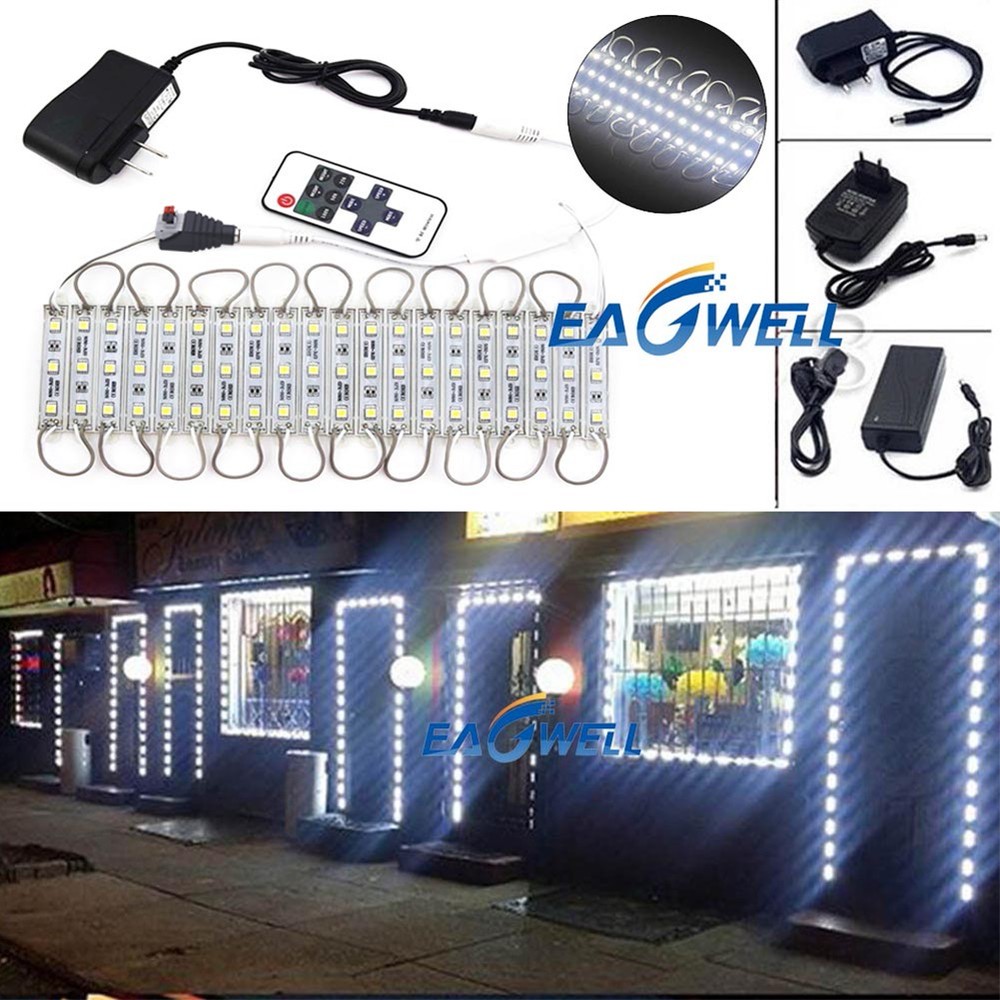 20-400Pc 5050 SMD Waterproof LED Module Light Storefront Window Letter Sign Lamp