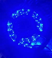 Blue LED Flex Ultra Thin Strip Lights 32 Inch RV/Camper (Quantity 2)