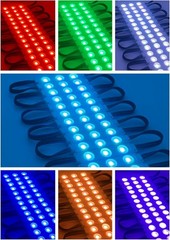 200PCS 5050 SMD RGB LED Module Kit 110FT LED Module for Storefront Window Signs