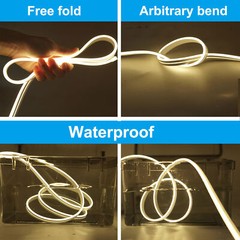 Touch Switch USB 5V Neon Led Strip Light Christmas Decor Kitchen Bookshelf lamp