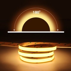 Ultra Bright COB LED Strip Light 24V 15mm Width 640Led/M For Aluminium Channel