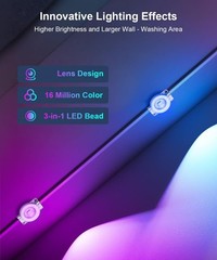 Eternity Outdoor Lighting – 400ft Smart LED String Lights with Remote Control