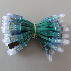 200pcs Round DC 12V WS2811 LED Pixels Individually Addressable RGB Light 12mm