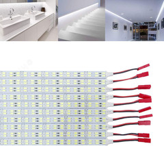 10pcs Under Cabinet LED Light 12V LED Light Strip Rigid Super Bright White /Warm