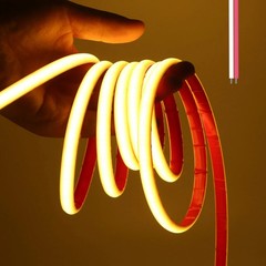 12V/24V COB LED Strip 320LEDs/m IP68 Waterproof Underwater Flexible Light w/Tape