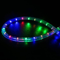 Assorted Sizes Multi-RGB LED Rope Lighting Thick Indoor Outdoor Christmas Tree
